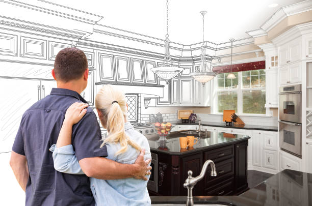 Professional Kitchen Island Installation technician working in Ferndale, MD